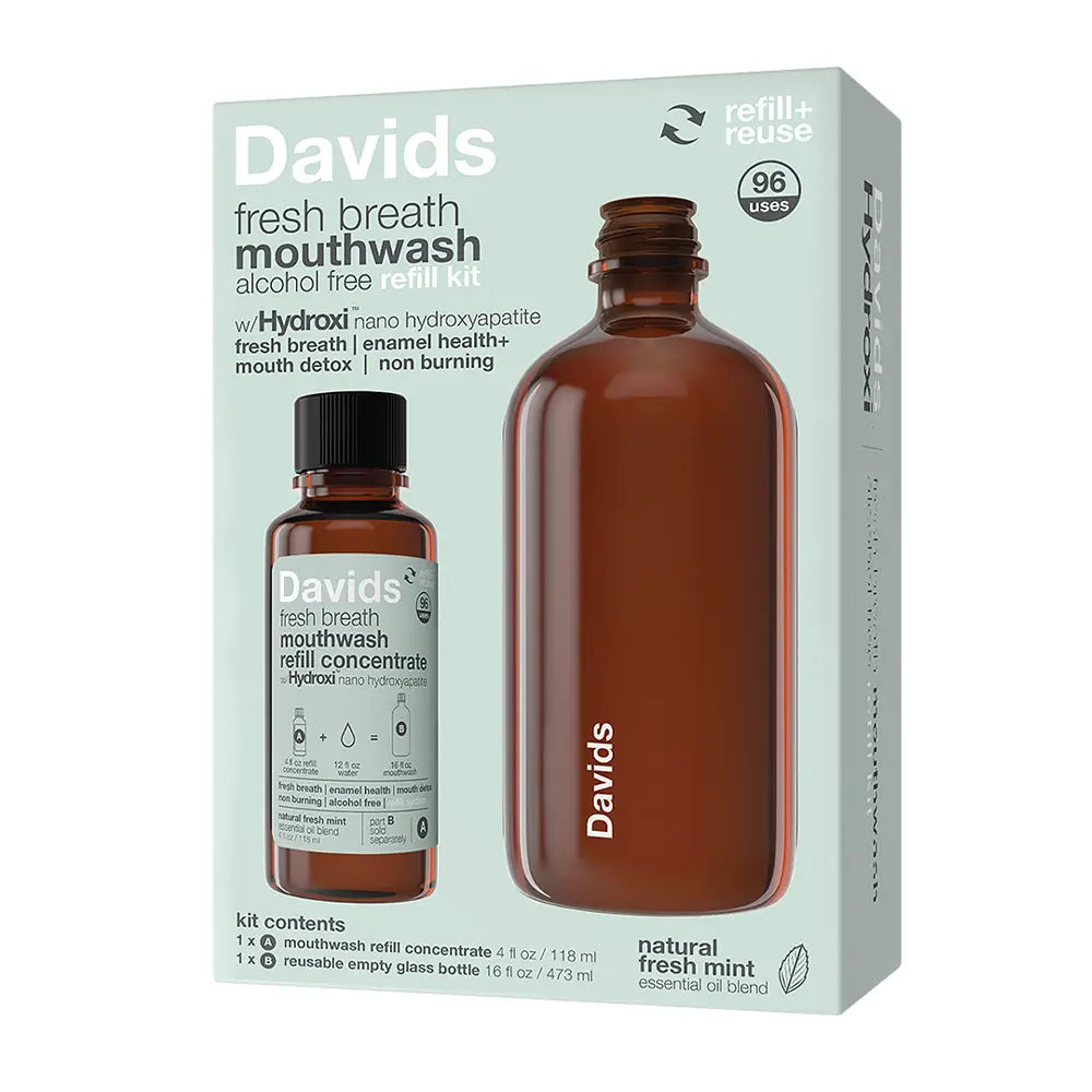 Davids Hydroxi Fresh Breath Mouthwash (Fresh Mint)