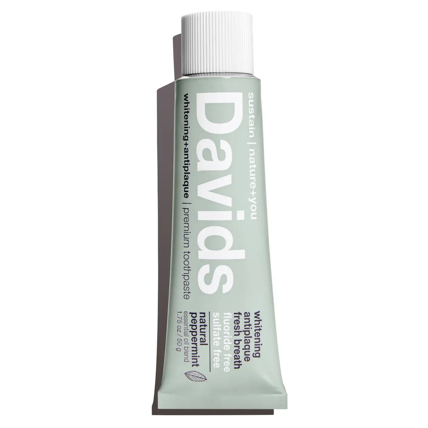 Davids Travel Size Peppermint Toothpaste