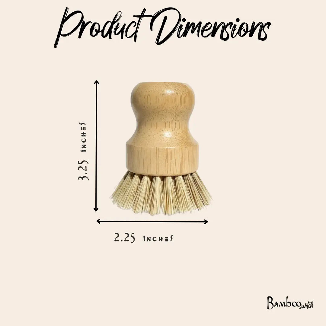 Bamboo Pot Scrubber