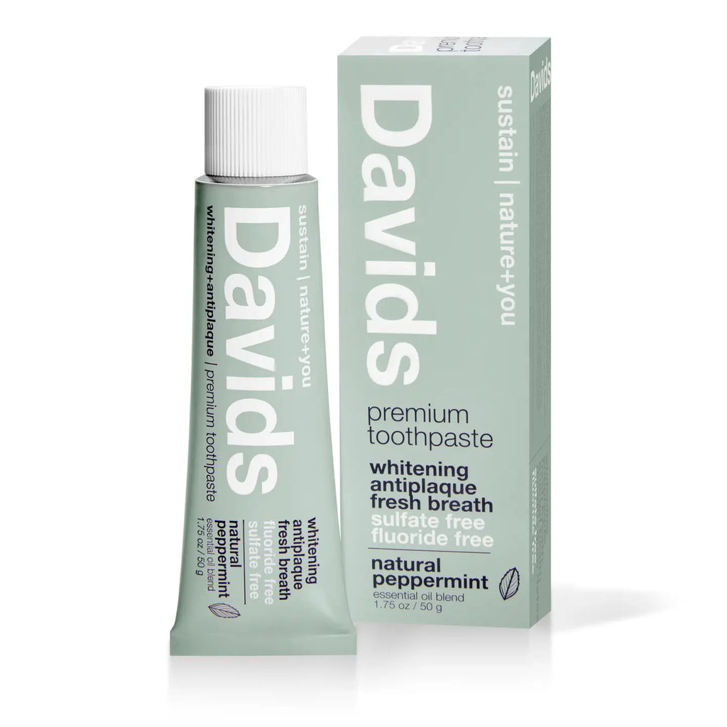 Davids Travel Size Peppermint Toothpaste